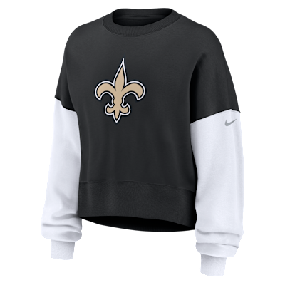 売れ筋商品|||ナイキ カットソー トップス レディース Women's Heathered Black, White New Orleans Saints Plus Size Monaco Full-Zip Hoodie Heather Black, White New Orleans Saints Women's Nike NFL Pullover Crew. Nike.com
